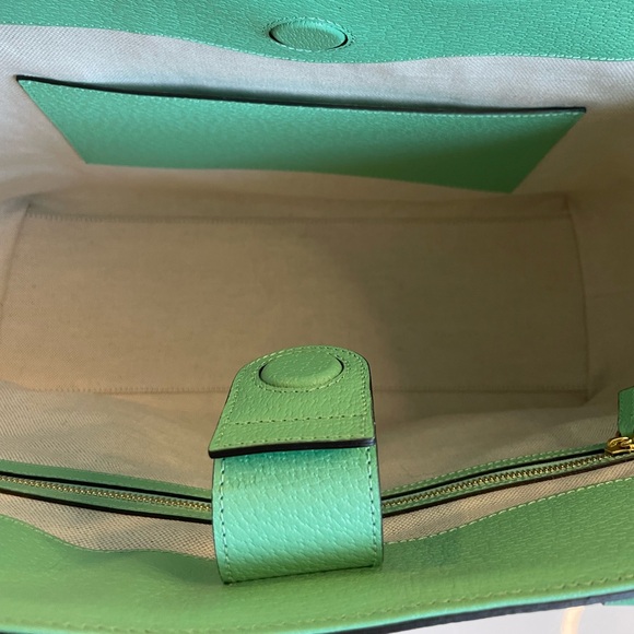 NWT GUCCI Ophidia Miami Straw Medium Straw tote bag GG Raffia - Picture 11 of 12